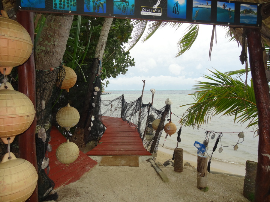 Bora Bora - Island in French Polynesia May 2014